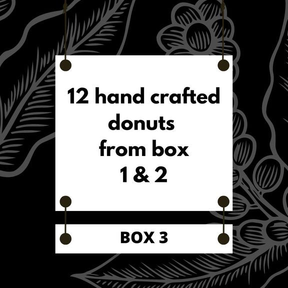 Donut Box 3 - 1 Dozen assorted donuts