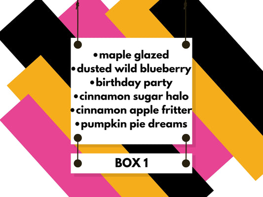 Donut Box 1 - 1/2 Dozen (pop-ups only)