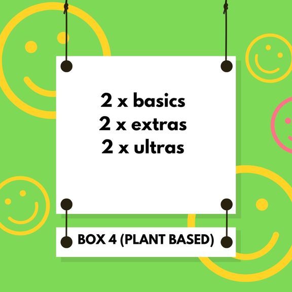 Donut Box 4 - 1/2 dozen Plant Based* (pop-ups)